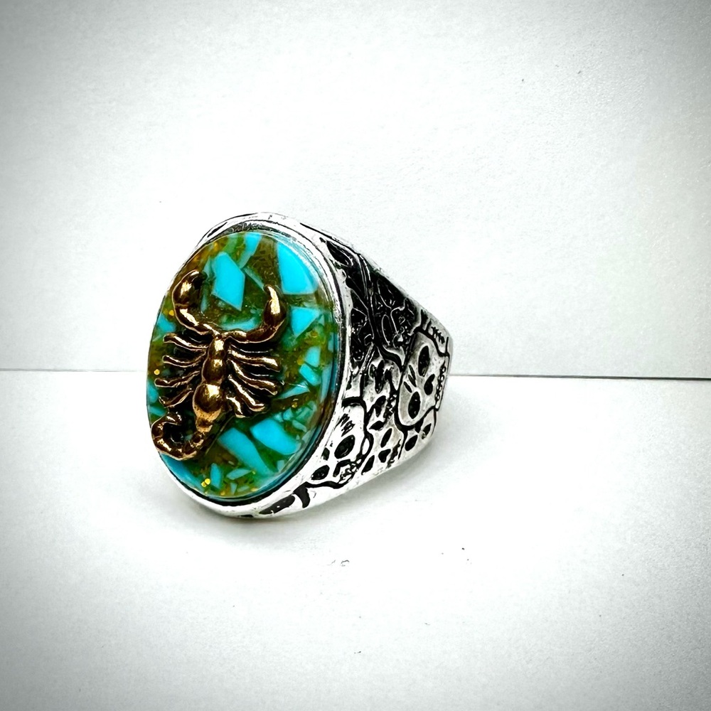 Scorpion Biker Ring